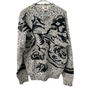 Vintage 90’s wool blend pattern sweater size medium